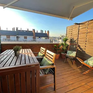 Penthouse Private Terrace Sustainable Keyless Access Apartamento Barcelona